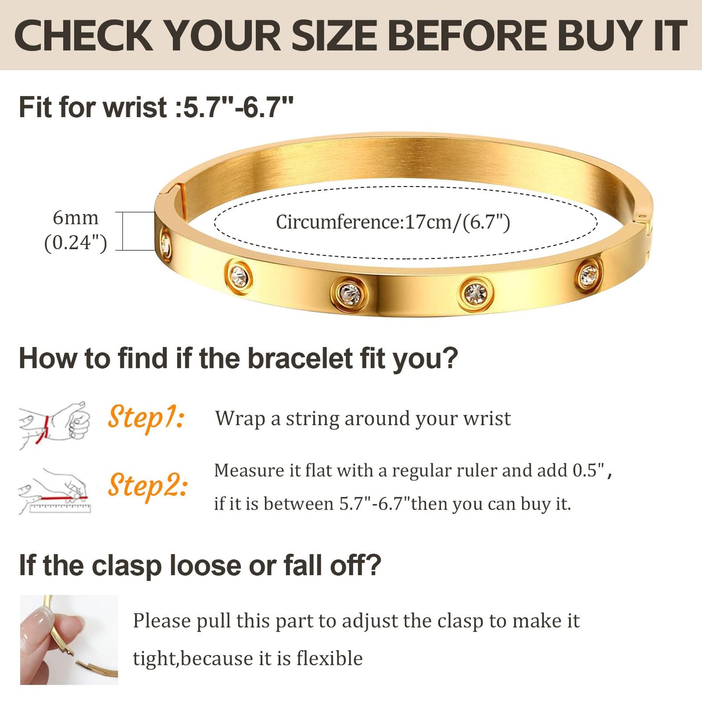 Womens Stackable Floral Gold Bracelets - 3Pcs 18K Gold Plated Bracelet,Stainless Steel Bangle Bracelets Non Tarnish, Gold Bracelet Set Trendy Jewelry,Christmas Valentines Birthday Gifts for Girlfriend